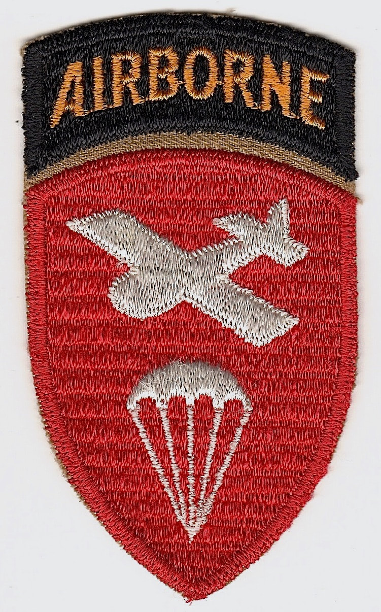 Orignial WWII Airborne Sleeve Insignia For Sale: - Top Kick Militaria ...