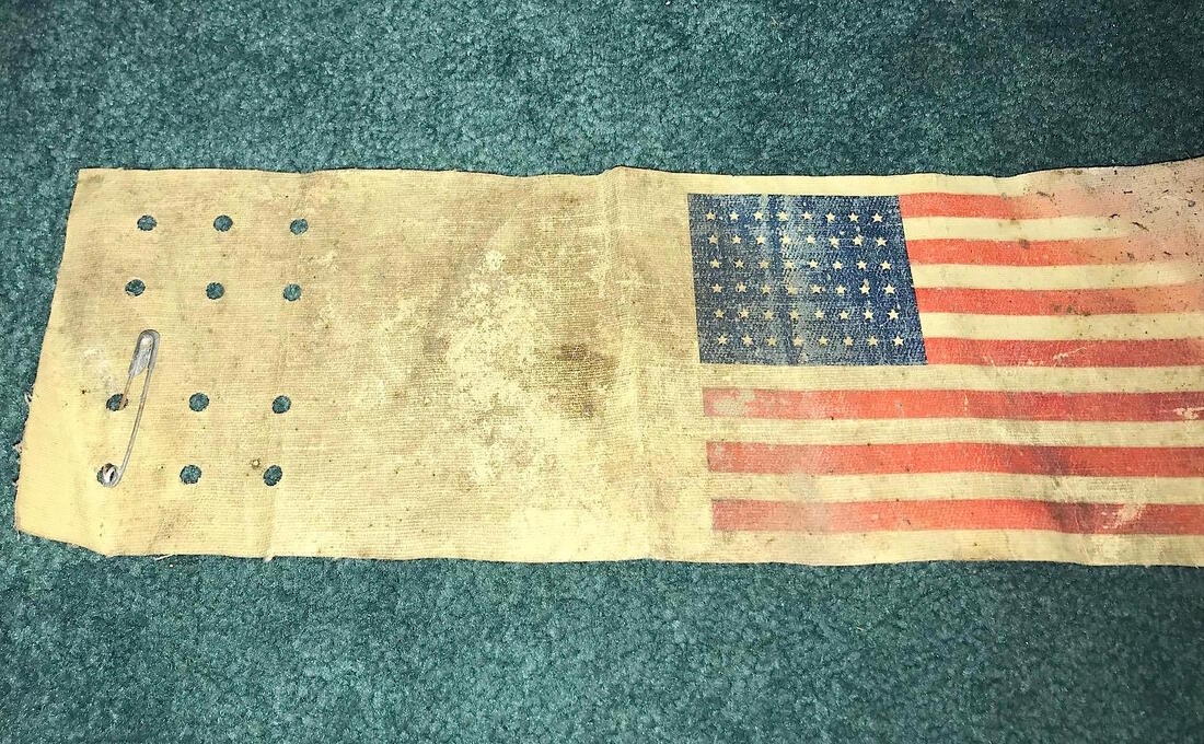 Original WWII Invasion Flags, Armbands, & Escape Maps For Sale: - Top ...