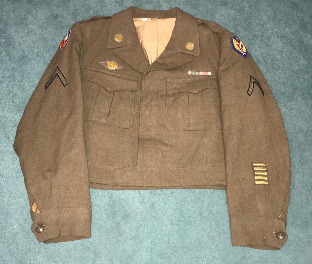 Original WWII Uniforms For Sale: - Top Kick Militaria & Collectables