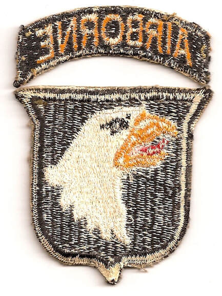 Orignial WWII Airborne Sleeve Insignia For Sale: - Top Kick Militaria ...